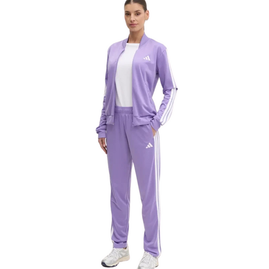 TUTA ADIDAS ORIGINALS DONNA SPORTSWEAR 3 STRIPES - LILLA