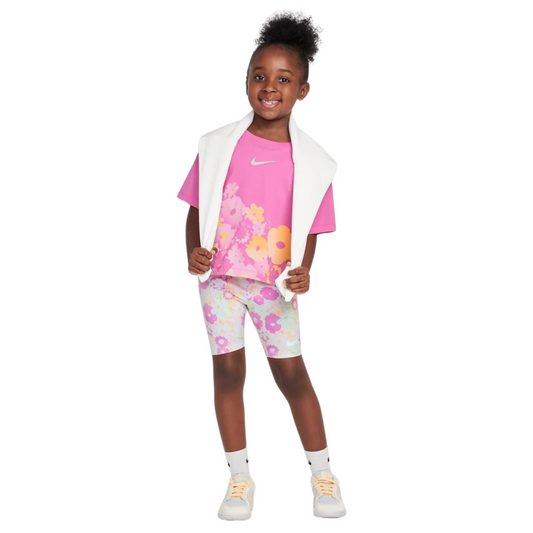 COMPLETINO NIKE BABY ROSA FLOWER