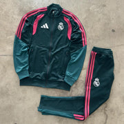 Tuta Adidas x Real Madrid Verde e Rosa