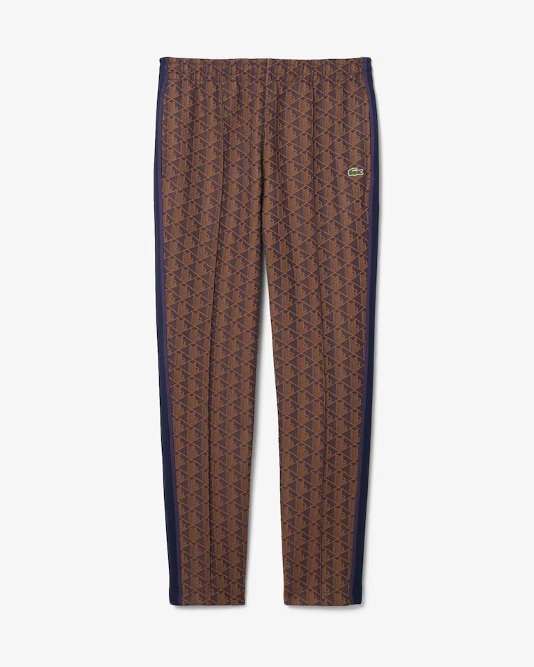 Tuta Lacoste Marrone con dettagli in Blu Uomo-Donna
