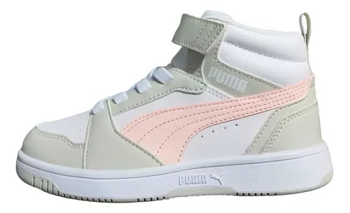 PUMA REBOUND V6 MID ROSA BABY