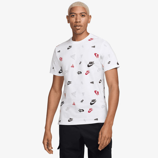 COMPLETO NIKE LOGO RED BLACK