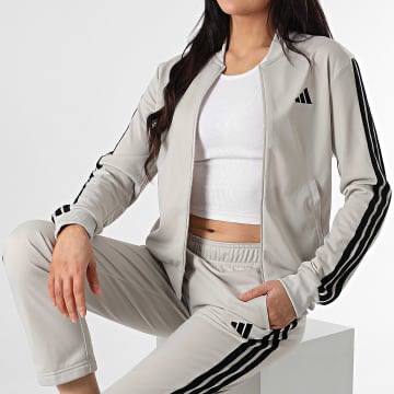 TUTA ADIDAS ORIGINALS DONNA SPORTSWEAR - GRIGIO CHIARO