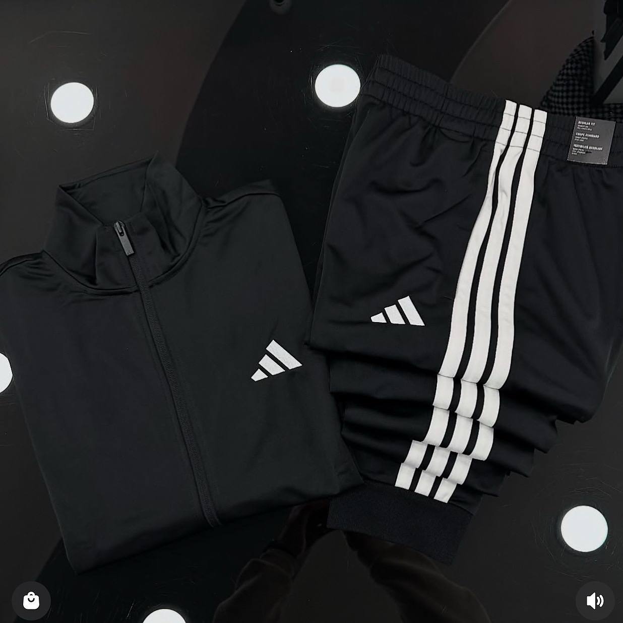 TUTA ADIDAS ORIGINALS SPORTSWEAR BASIC 3- BLACK