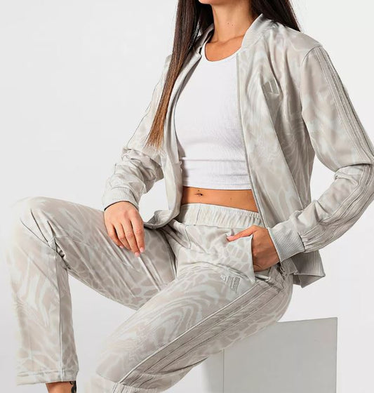 TUTA ADIDAS DONNA BEIGE ZEBRATA