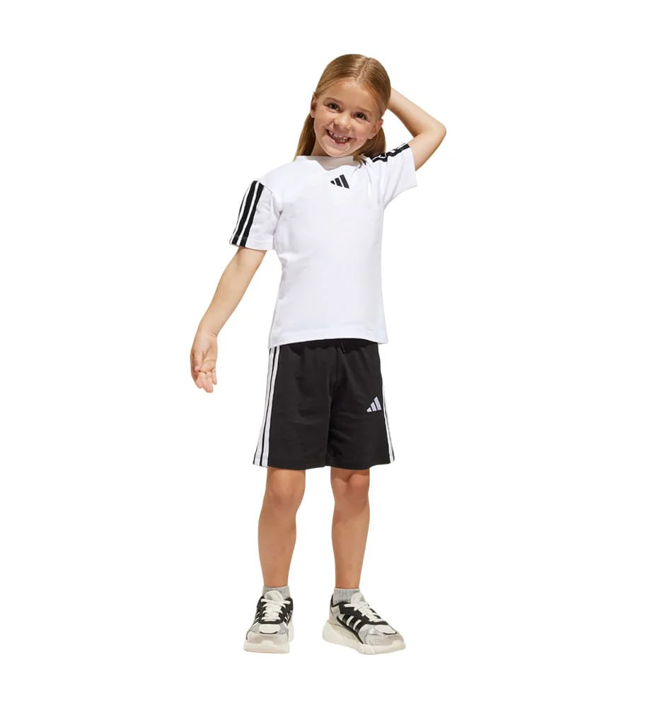 Completino Adidas bianco e nero bambini