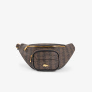Borsello Lacoste Monogram marrone