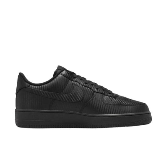 Nike Air Force 1 Low Triple Black Quilted – Sneakers Nere Uomo/Donna