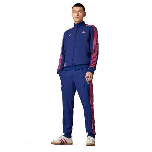 Tuta Adidas Arsenal blu con dettagli rossi – Uomo