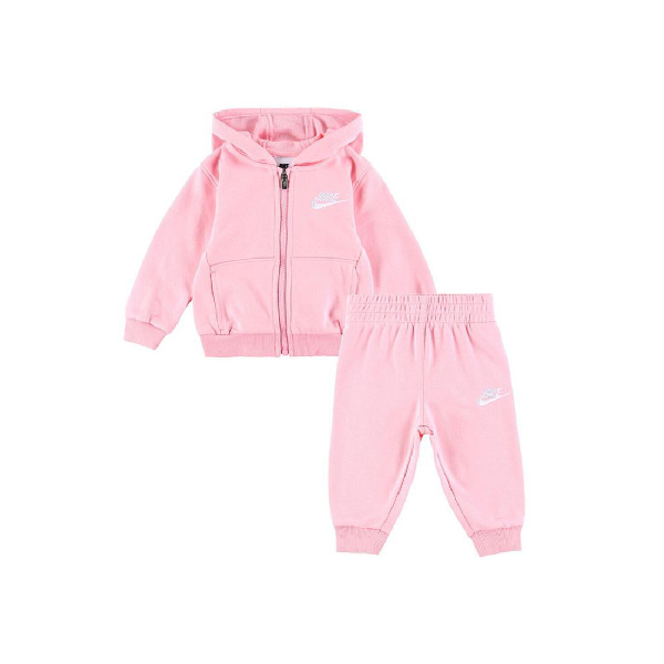 Tuta Nike Zip Rosa Bambini