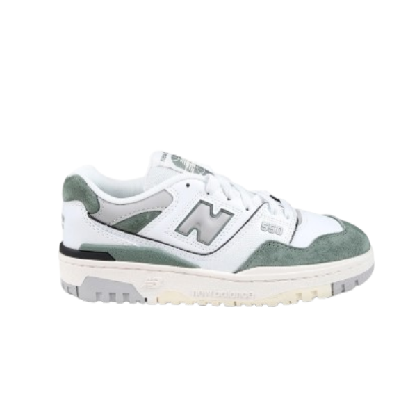 New Balance 550 Bambino Bianco Verde