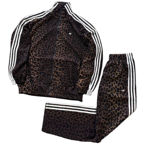 Tuta Adidas Leopardata Modello largo