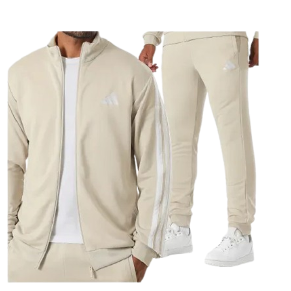 Tuta Adidas Beige Uomo