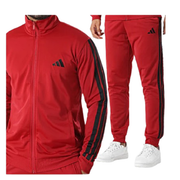 Tuta Adidas Rosso scuro Uomo