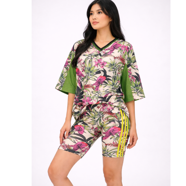 Maglia con ciclista Adidas donna