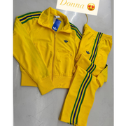 Tuta Adidas Donna Gialla e Verde