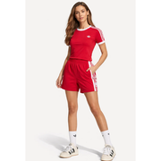 Coordinato Adidas Rosso Donna con pantaloncini