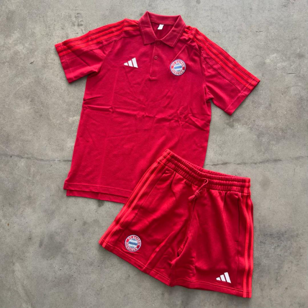 Completino Adidas x Bayer con polo