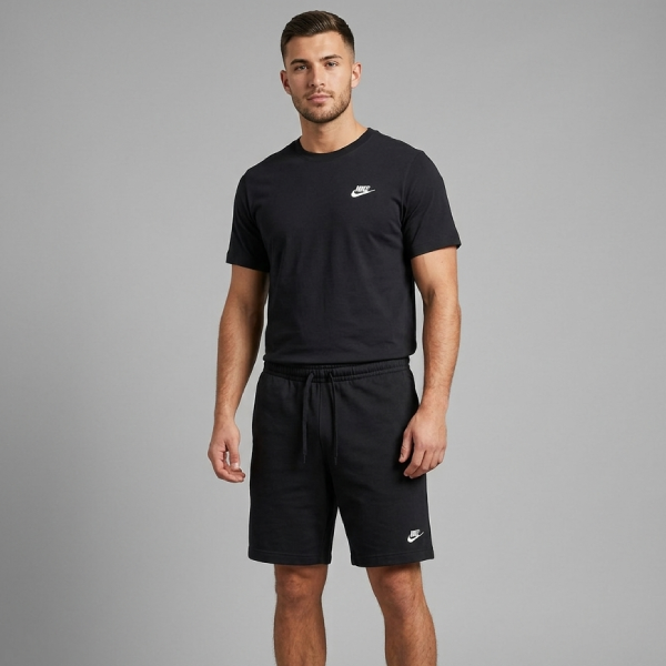 Completo Nike Uomo – T-shirt & Shorts Nero