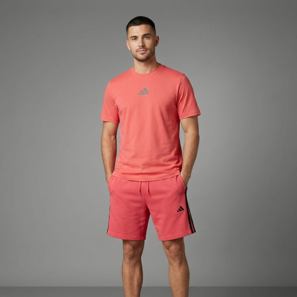 Completo adidas  rosso