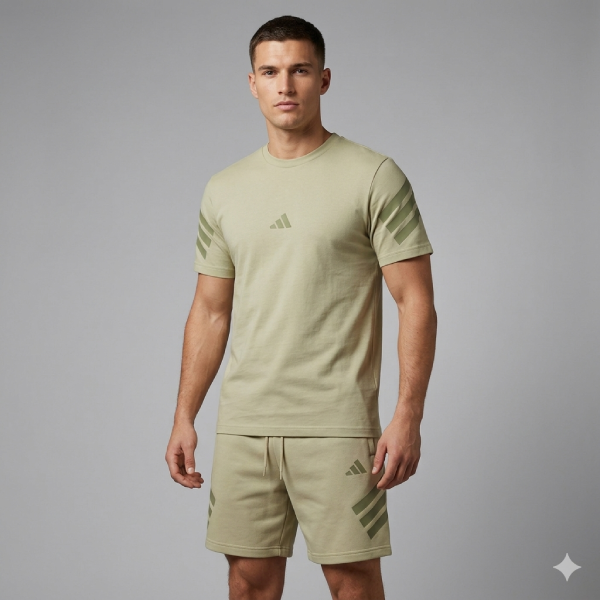 Completo Adidas Verde Uomo