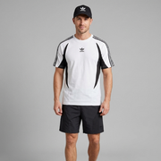 Completo Adidas bianco e nero uomo