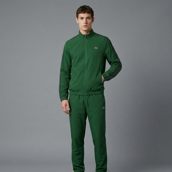 Tuta Lacoste Verde Uomo