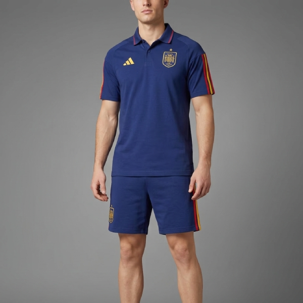 Completino Adidas x Spagna blu con polo