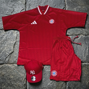 Completo Rosso Adidas x Bayer