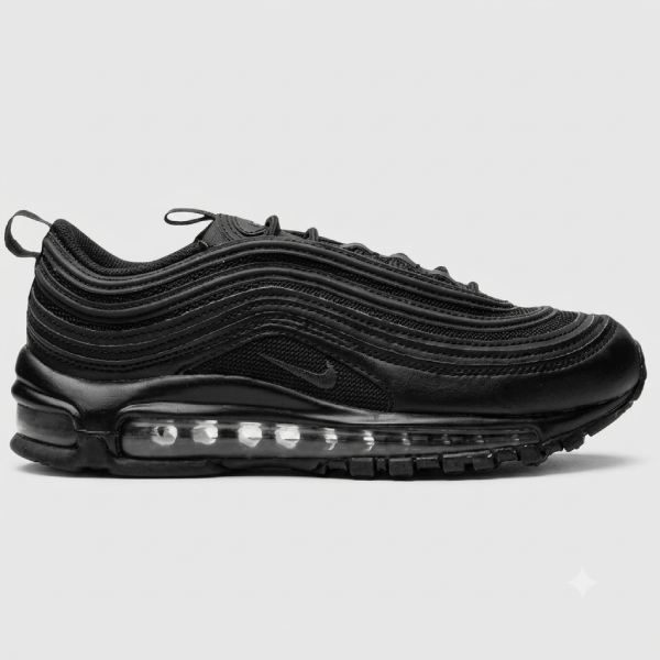 Nike Air Max 97 Silver Triple Black