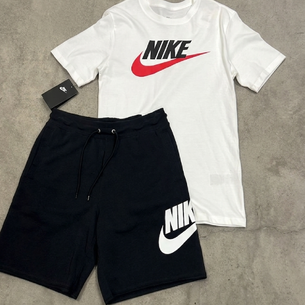 Completo Nike Logo Grande - T-shirt + Shorts