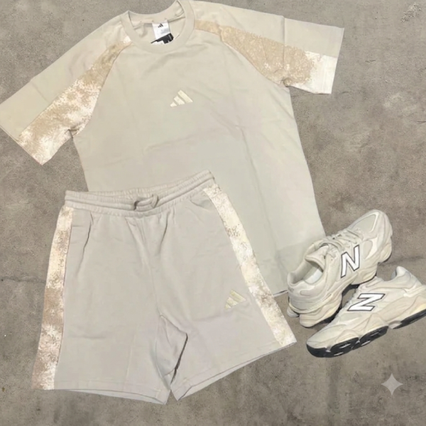 Completo Adidas Uomo Beige