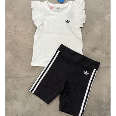 Completo Adidas Bambina Ricamato