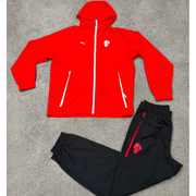 Tuta Milan x Puma con cappuccio uomo