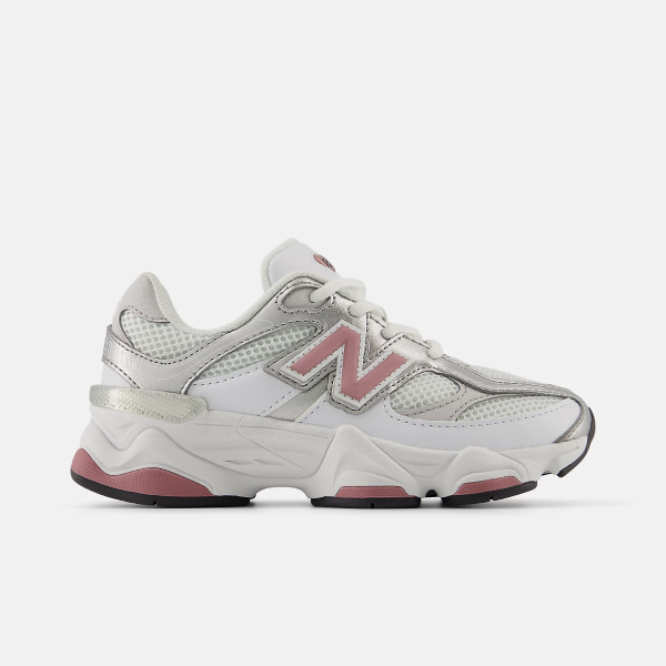 New Balance 9060 Grigia e Rosa Bambina