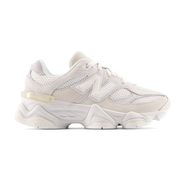 New Balance 9060 Bianco Latte Bambini