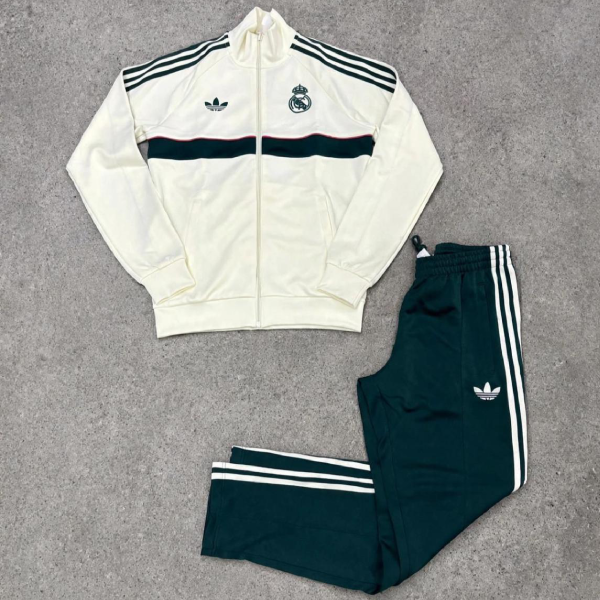 Tuta Adidas Verde x Real Madrid