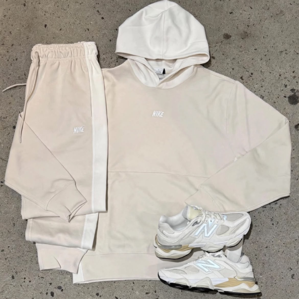 Tuta Nike Logo Bianco