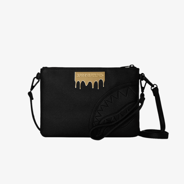 Pochette Sprayground Targhetta oro