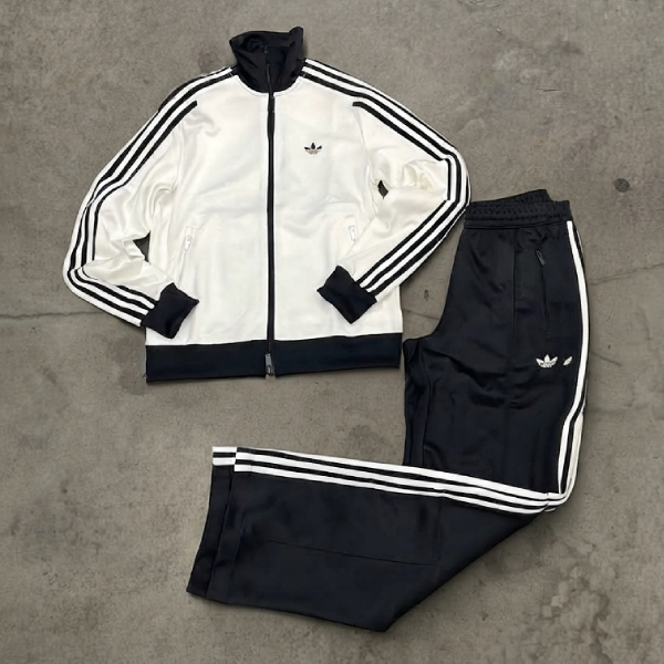Tuta Adidas Donna -bianco,nero-