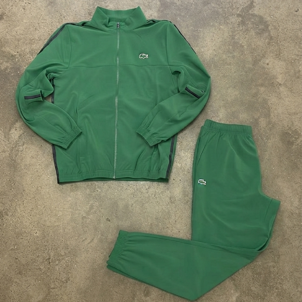 Tuta Lacoste Verde Uomo