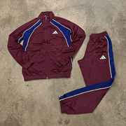 Tuta Adidas Blu e Bordò