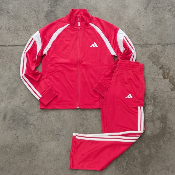 Tuta Adidas Donna Rosa-Bianca
