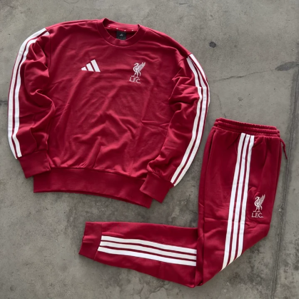 Tuta Adidas x Liverpool girocollo