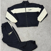 Tuta Nike Full Zip Nera e Panna