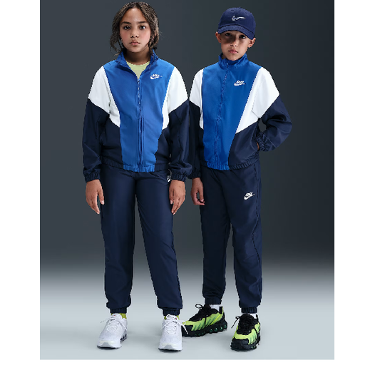 Tuta Nike Blu-Verde-Grigia Bambino-Bambina