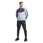 Tuta Adidas Juventus Grigia con Dettagli Rosa e Neri