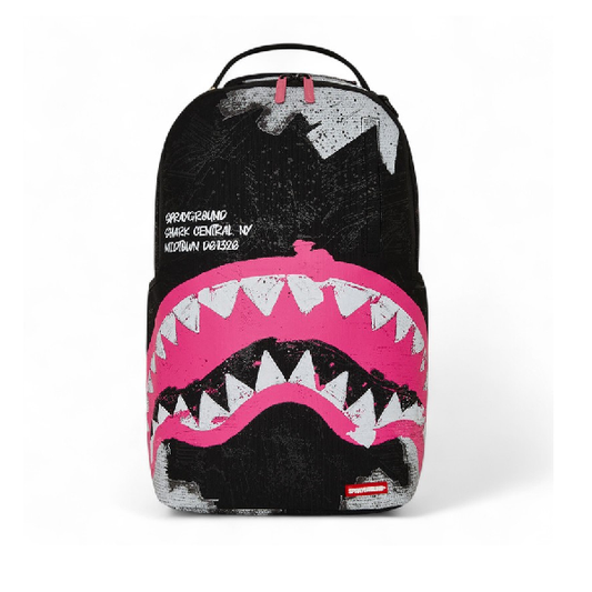 Zaino sprayground  shark central sorbet hand painted dlx-cotton backpack