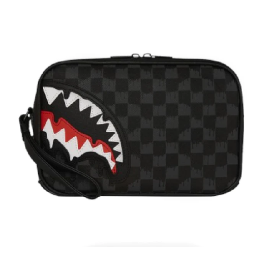 Pochette Sprayground Dripping Sharks In Paris Toiletry Brick
