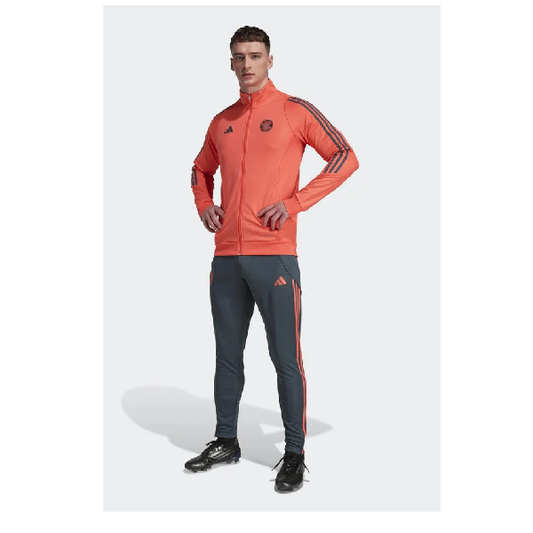 Tuta Fc Bayern Munchen Arancio x Adidas uomo
